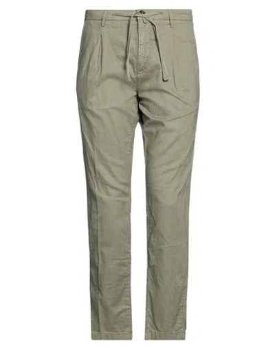 Over-d Over/d Man Pants Military Green Size 30 Cotton, Linen