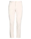 Over-d Over/d Man Pants White Size 36 Viscose, Nylon, Elastane