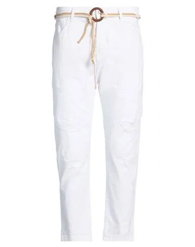 Over-d Over/d Man Pants White Size 38 Cotton