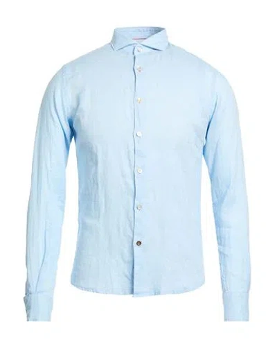 Over-d Over/d Man Shirt Sky Blue Size Xl Cotton
