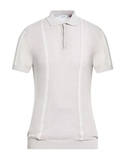 Over-d Over/d Man Sweater Light Grey Size Xl Acrylic In Silver