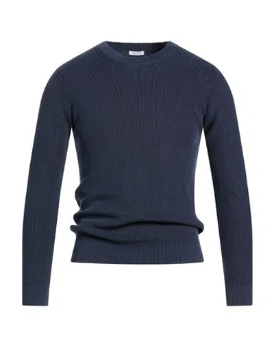 Over-d Over/d Man Sweater Midnight Blue Size L Cotton