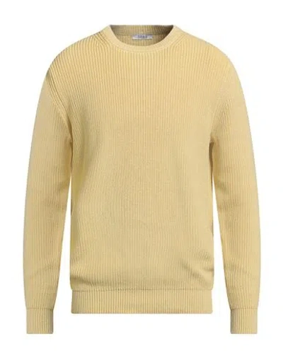 Over-d Over/d Man Sweater Pastel Yellow Size L Cotton