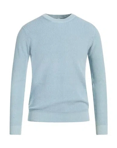 Over-d Over/d Man Sweater Sky Blue Size M Cotton