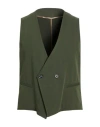 Over-d Over/d Man Tailored Vest Military Green Size 38 Polyester, Rayon, Elastane