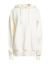 Over-d Over/d Woman Sweatshirt Ivory Size Xxl Cotton In Neutral