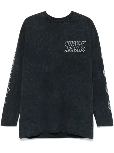 Over Over Easy T-shirt In 黑色