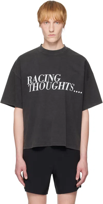 Over Over Gray 'racing Thoughts' T-shirt