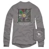 Over Under Men's Duck Ring Long Sleeve Tee In Hurricane In Multi