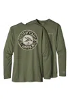 Over Under Men's Mallard Shot Long Sleeve In Moss