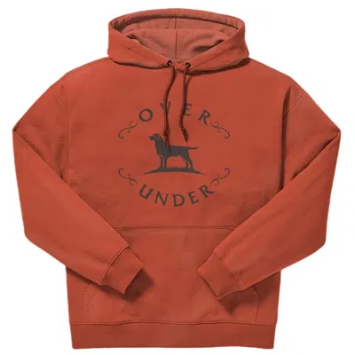 Over Under The Afterhunt Hoody In Burnt Orange In Yellow