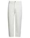Over-d Over/d Man Pants Ivory Size 34 Cotton