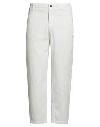 Over-d Over/d Man Pants Ivory Size 34 Cotton