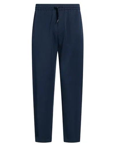 Over-d Over/d Man Pants Midnight Blue Size Xxl Polyester, Viscose, Elastane