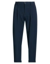 Over-d Over/d Man Pants Navy Size 32 Polyester, Viscose, Elastane In Blue