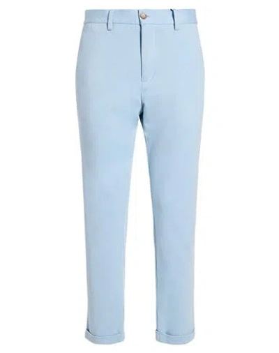 Over-d Over/d Man Pants Sky Blue Size 32 Viscose, Nylon, Elastane