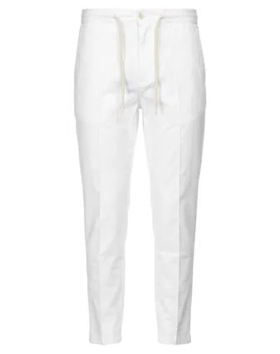 Over-d Over/d Man Pants White Size 38 Cotton, Elastane