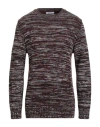 Over-d Over/d Man Sweater Burgundy Size Xl Acrylic