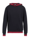 Over-d Over/d Man Sweatshirt Navy Size L Viscose, Polyamide, Elastic Fibres In Navy