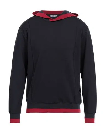 Over-d Over/d Man Sweatshirt Navy Size L Viscose, Polyamide, Elastic Fibres