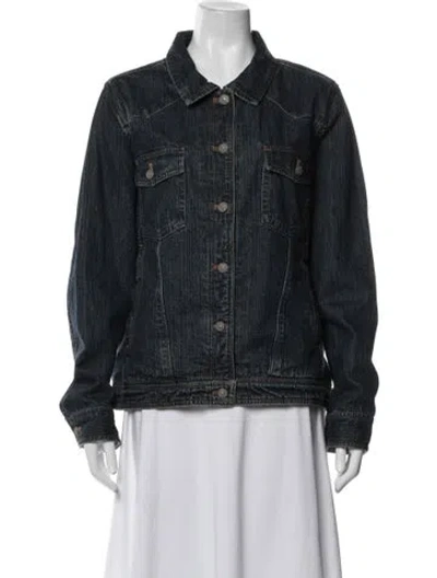 Pre-owned Overland Denim Jacket In Blue