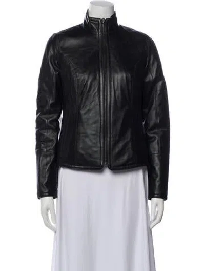 Pre-owned Overland Lambskin Jacket In Black