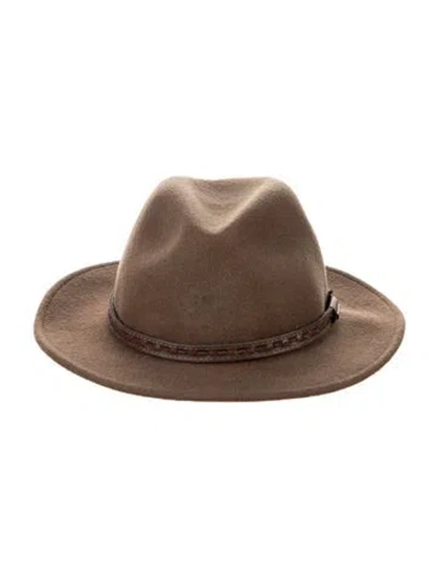 Pre-owned Overland Sun Hat In Brown