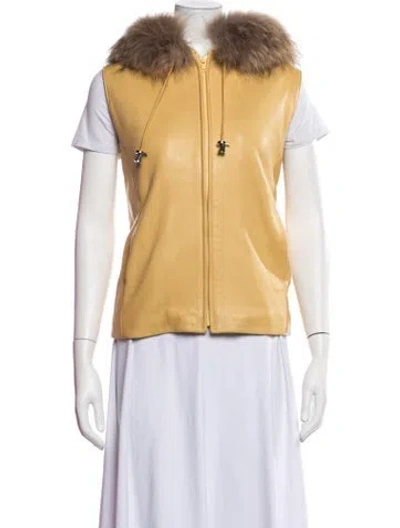 Pre-owned Overland Vest In Yellow