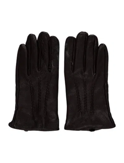 Pre-owned Overland Winter Gloves In Black