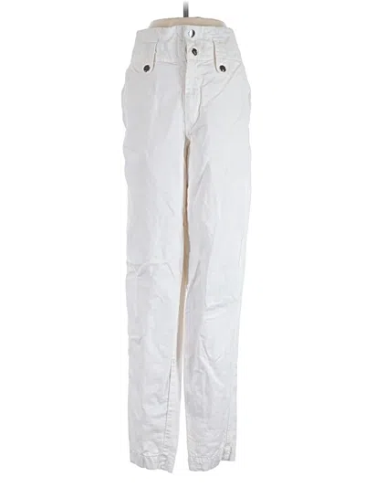 Pre-owned Overlover Casual Pants In White