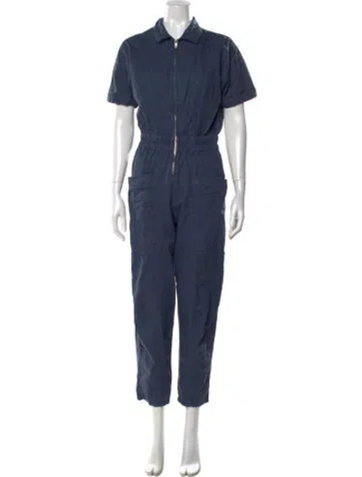 Pre-owned Overlover Jumpsuit In Blue