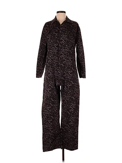Pre-owned Overlover Jumpsuit In Brown