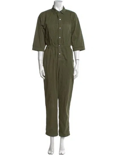 Pre-owned Overlover Jumpsuit In Green
