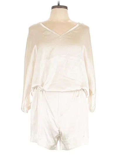 Pre-owned Overlover Romper In White