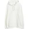 Overnight Angel Crew Graffiti Skull Graphic Hoodie In White