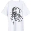 Overnight Angel Crew Skull Funk Organic Cotton Graphic T-shirt