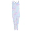 Overslept Women's Tie Dye Knit Jumper Pajama In Multi