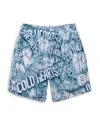 Overtime Boys' Cold Hearts Collage Shorts - Big Kid In Multi