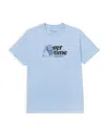 Overtime Boys' Dunk Over Me Graphic Tee - Big Kid In Blue