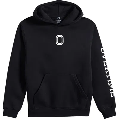 Overtime Kids' Classic Fleece Hoodie In Black