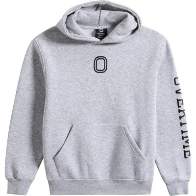 Overtime Kids' Classic Fleece Hoodie In Gray