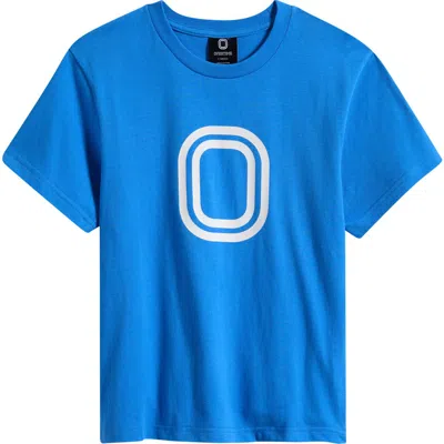 Overtime Kids' Classic Logo Graphic T-shirt In Electric Indigo