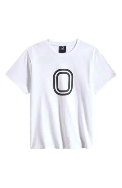 Overtime Kids' Classic Logo Graphic T-shirt In White