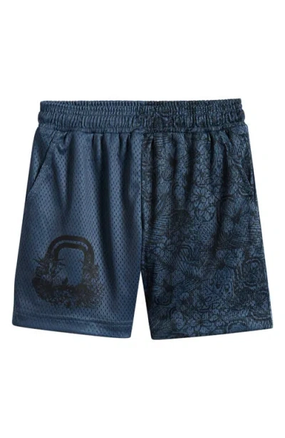 Overtime Kids' Summer Mesh Shorts In Blue