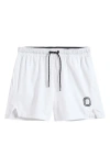Overtime Melo Performance Short In White