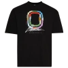 Overtime Mens  Script T-shirt In Black/multi