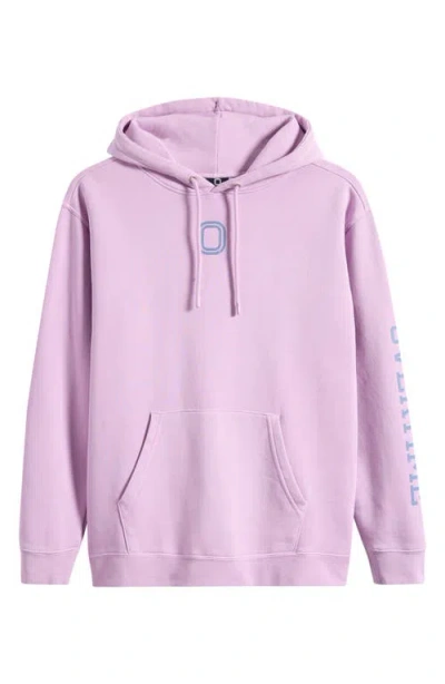 Overtime Ot Classic Cotton Fleece Hoodie In Purple