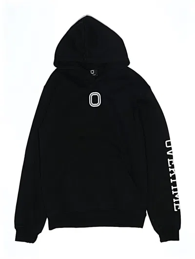 Pre-owned Overtime Kids' Pullover Hoodie In Black