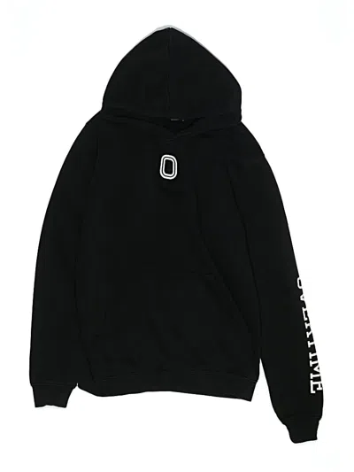Pre-owned Overtime Kids' Pullover Hoodie In Black