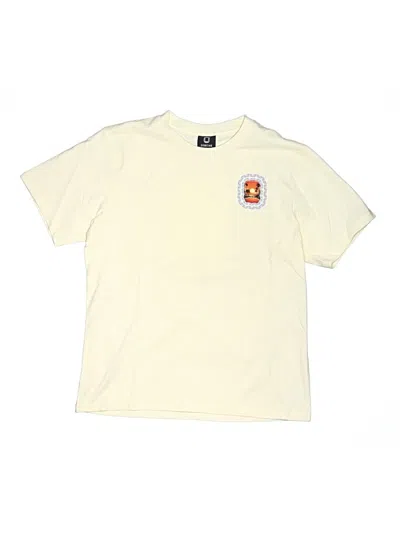 Pre-owned Overtime Kids' Short Sleeve T-shirt In Ivory